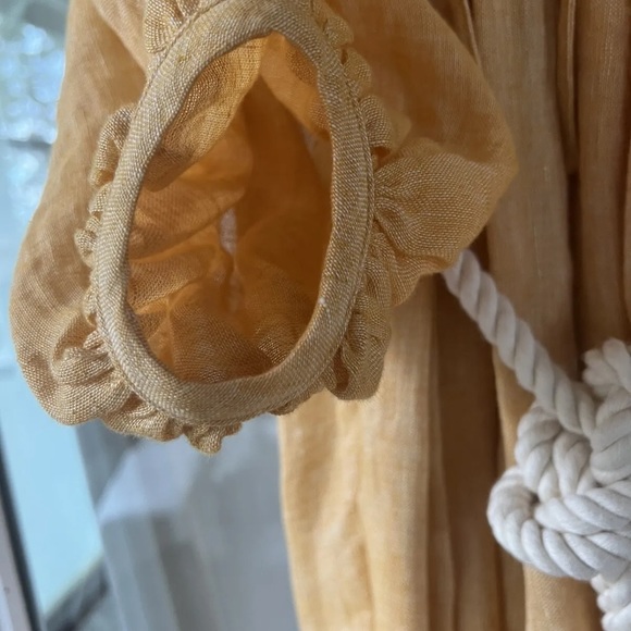 New With Tags Lisa Marie Fernandez Linen Jumpsuit Small - Picture 5 of 6